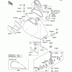 Vulcan 800 (VN800-A11) Топливный бак