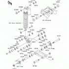 KX250 (KX250-M2) Задняя подвеска