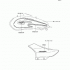 Eliminator 125 (BN125-A7) CANADA ONLY Decals(silver)(a7)