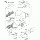 NINJA ZX-12R (ZX1200-B4) Топливная система