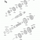 KX500 (KX500-E16) Трансмиссия