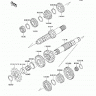 KX250 (KX250-M2) Трансмиссия