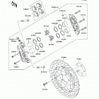NINJA ZX-12R (ZX1200-B4) Front brake(b3 / b4)