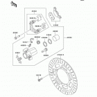 Vulcan 800 (VN800-A11) Передний тормоз
