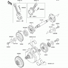 Vulcan 1500 Classic (VN1500-E7) Коленвал