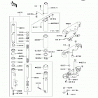 Vulcan 800 Classic (VN800-B9) Передняя вилка