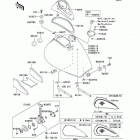 Vulcan 800 Drifter (VN800-E4) Топливный бак