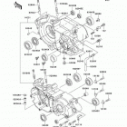KX250 (KX250-M2) Картер