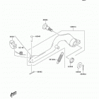 KLX400 (KLX400-B2) CANADA ONLY Педаль тормоза