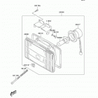 KLX400 (KLX400-B2) CANADA ONLY Фара