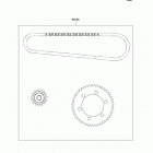 Vulcan 500 LTD (EN500-C8) Цепь комплект