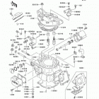 KDX200 (KDX200-H6) Цилиндр и головка цилиндров