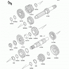 Vulcan 800 Drifter (VN800-E4) Трансмиссия