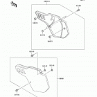KX500 (KX500-E14) Боковые обтекатели
