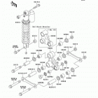 KX65 (KX65-A1) Задняя подвеска