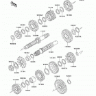 KLX300R (KLX300-A9) Transmission(klx300-a8 / a9)