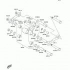 KLX400 (KLX400-B2) CANADA ONLY Задняя подвеска