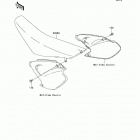 KX250 (KX250-M2) Сидение