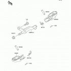 KLX300R (KLX300-A9) Подножки