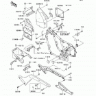 Vulcan 800 (VN800-A11) Рама ,крепежные детали