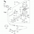 Concours (ZG1000-A15) Цилиндр сцепления