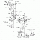 Vulcan 2000 (VN2000-A2) Короб для АКБ