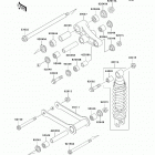 Vulcan 800 Classic (VN800-B9) Подвеска  /  амортизатор