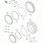 Vulcan 800 (VN800-A6) Покрышки