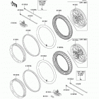 KX250 (KX250-M2) Колеса,покрышки