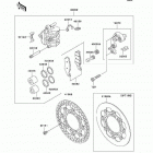 KX250 (KX250-M2) Передний тормоз