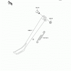 Vulcan 800 Classic (VN800-B9) Подножка