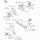 NINJA ZX-12R (ZX1200-B4) Подножки