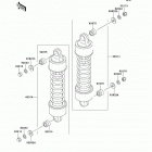 Vulcan 1500 Classic (VN1500-E7) Подвеска  /  амортизатор