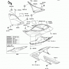 Z1000 (ZR1000-A2) Боковые обтекатели