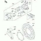 Vulcan 2000 (VN2000-A2) Задний тормоз