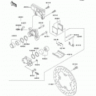 NINJA ZX-12R (ZX1200-B4) Rear brake(b3 / b4)
