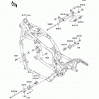 Vulcan 1500 Classic (VN1500-E7) Крепление двигателя