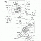 Vulcan 750 (VN750-A6F) Головка цилиндра