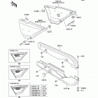 GTO (KH125-M5) Боковые обтекатели