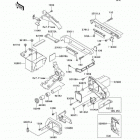 Vulcan 1500 Classic (VN1500-E6) Рама ,крепежные детали