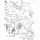 Vulcan 1500 Classic (VN1500-E6) Радиатор