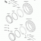 Vulcan 1500 Classic (VN1500-E6) Покрышки