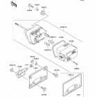Vulcan 1500 Classic (VN1500-E6) Фонарь