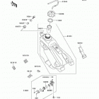 KX125 (KX125-M1) Топливный бак