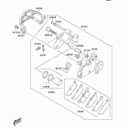 KLX400 (KLX400-B1)CANADA ONLY Rear brake(klx400-b1)