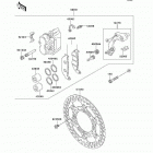 KDX220R (KDX220-A10) Front brake(a10)