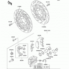 Concours (ZG1000-A15) Front brake(zg1000-a15-a18)