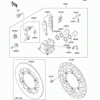 KX100 (KX100-D3) Front brake(d1-d3)