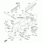 KLX400  (KLX400-A1) CANADA ONLY Swingarm(klx400-a1)