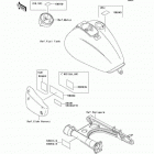 Vulcan 1500 Classic (VN1500-E6) Наклейки предупреждения